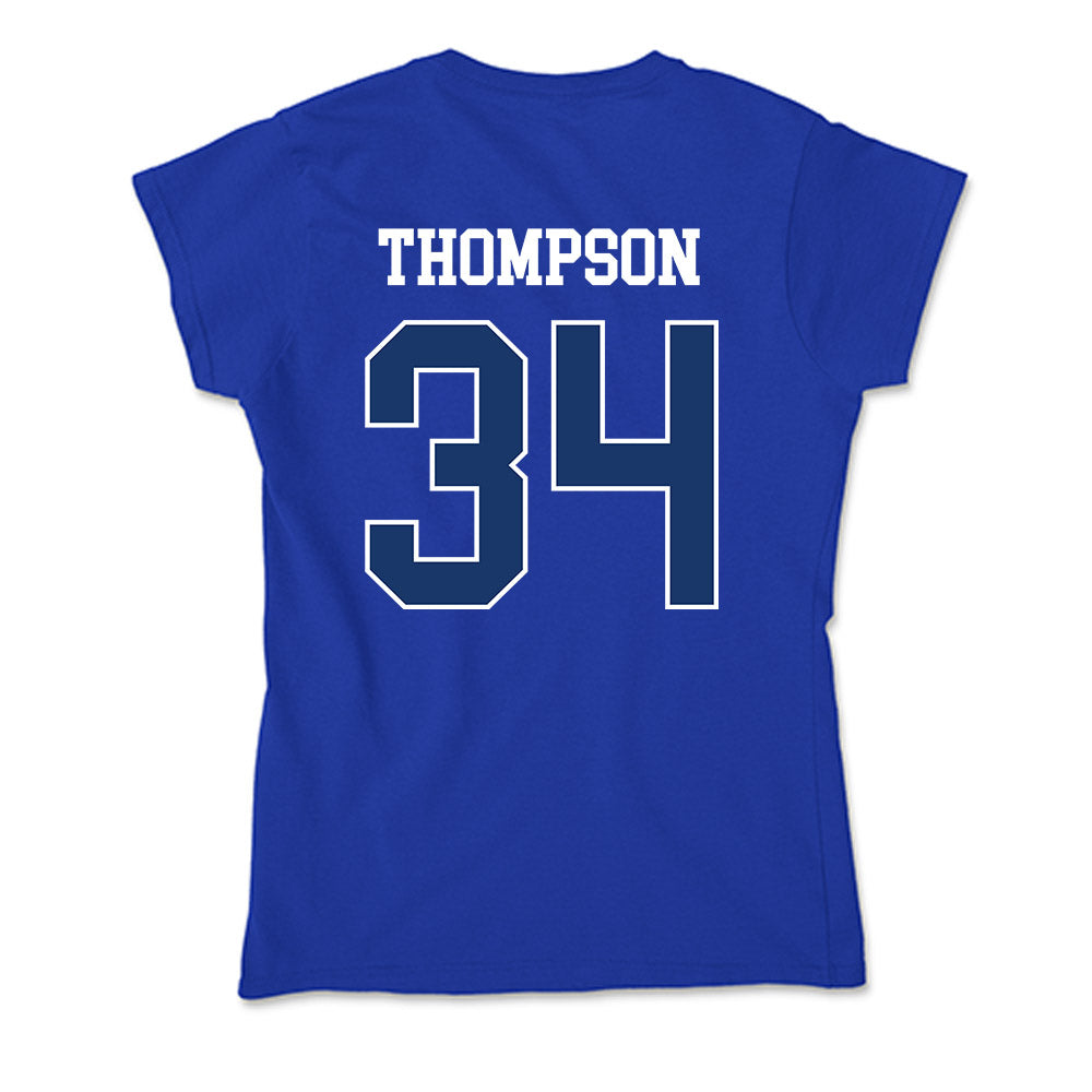 Drake - NCAA Football : Luke Thompson - Soft Style Women’s T-Shirt-2