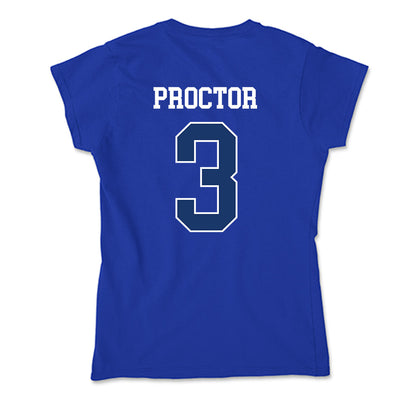 Drake - NCAA Football : Taye Proctor - Soft Style Women’s T-Shirt-1