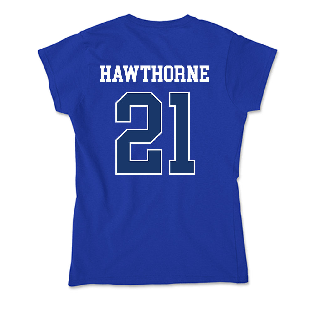 Drake - NCAA Women's Basketball : Ava Hawthorne - Soft Style Women’s T-Shirt-1