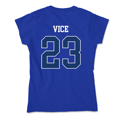 Drake - NCAA Women's Basketball : Quinn Vice - Soft Style Women’s T-Shirt-3