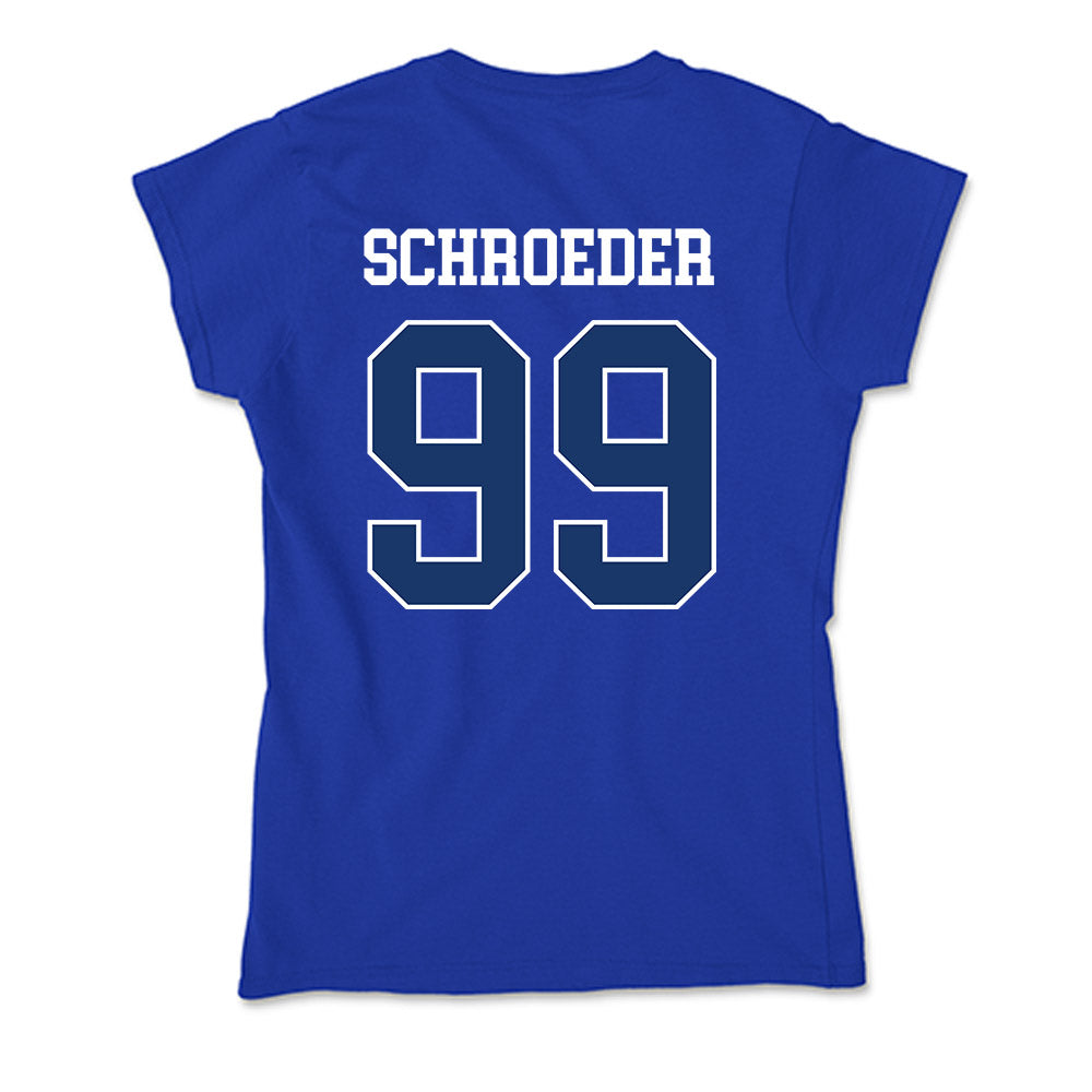 Drake - NCAA Football : Ryan Schroeder - Soft Style Women’s T-Shirt-1