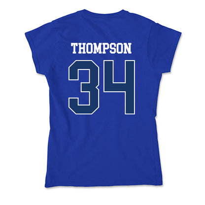 Drake - NCAA Football : Luke Thompson - Soft Style Women’s T-Shirt-3