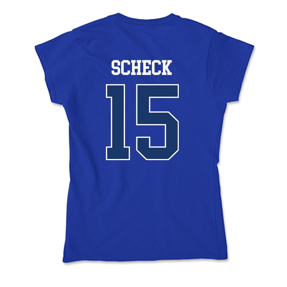 Drake - NCAA Softball : Jayme Scheck - Soft Style Women’s T-Shirt-3