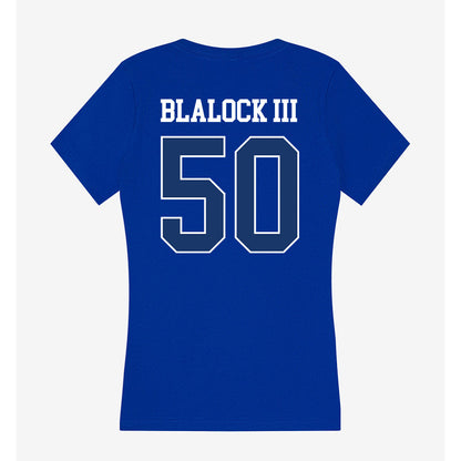 Drake - NCAA Football : Gene Blalock III - Women's V-Neck T-Shirt-1