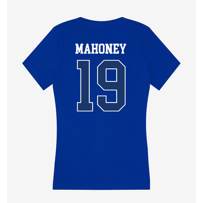 Drake - NCAA Women's Soccer : Zoey Mahoney - Women's V-Neck T-Shirt-1