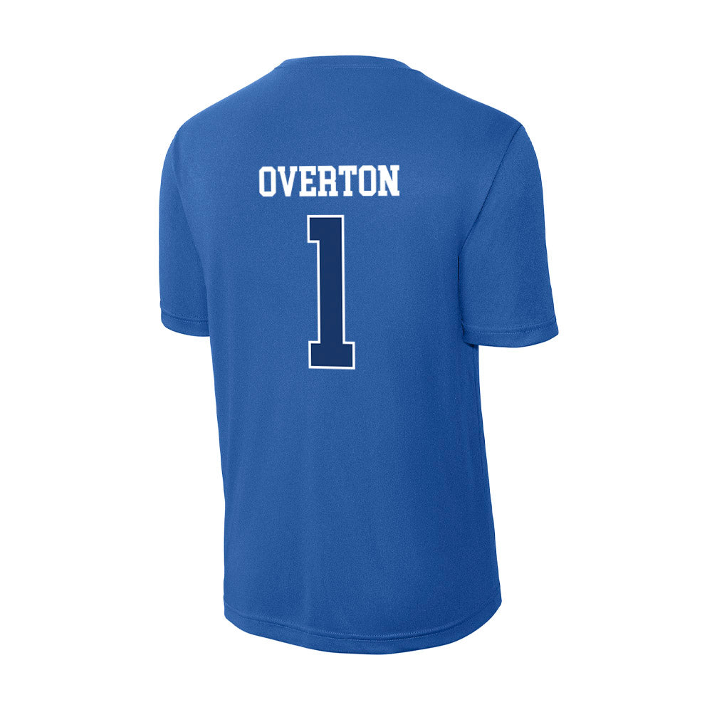 Drake - NCAA Men's Basketball : Kevin Overton - Activewear T-Shirt-1