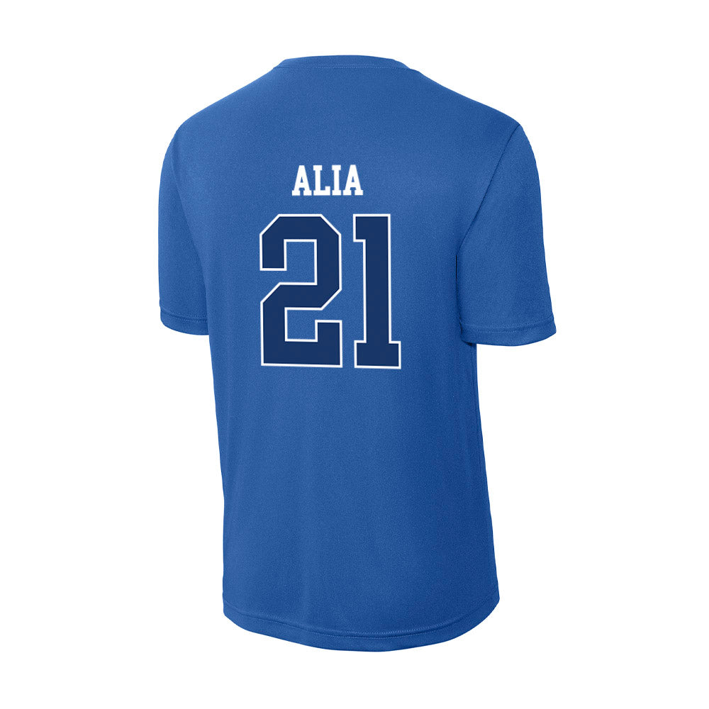 Drake - NCAA Men's Basketball : Andrew Alia - Activewear T-Shirt-1