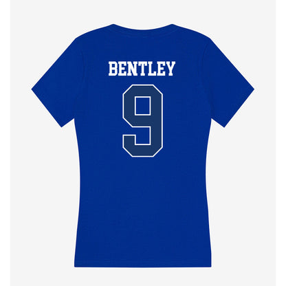 Drake - NCAA Women's Soccer : Maia Bentley - Women's V-Neck T-Shirt-1