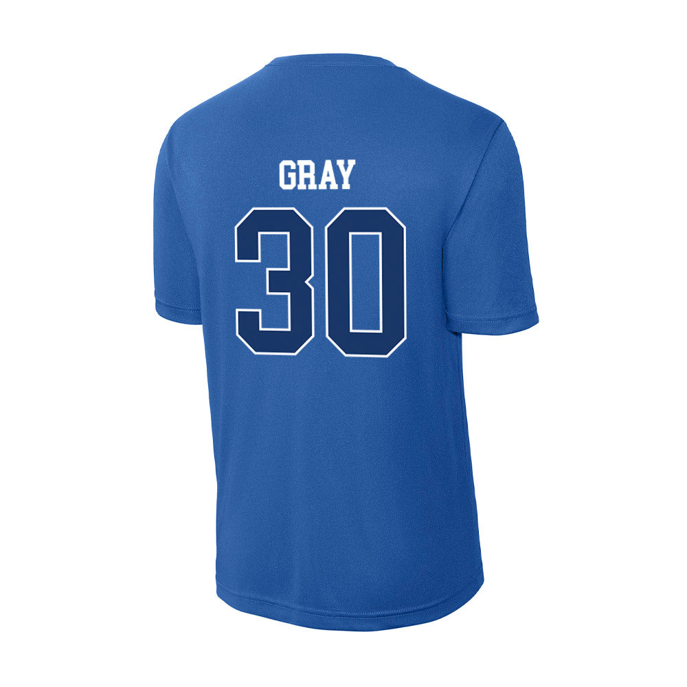 Drake - NCAA Women's Basketball : Taedyn Gray - Activewear T-Shirt-1