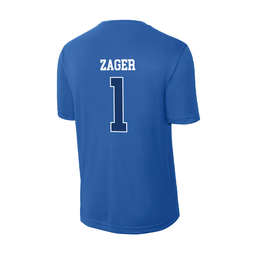 Drake - NCAA Football : Ethan Zager - Activewear T-Shirt-1