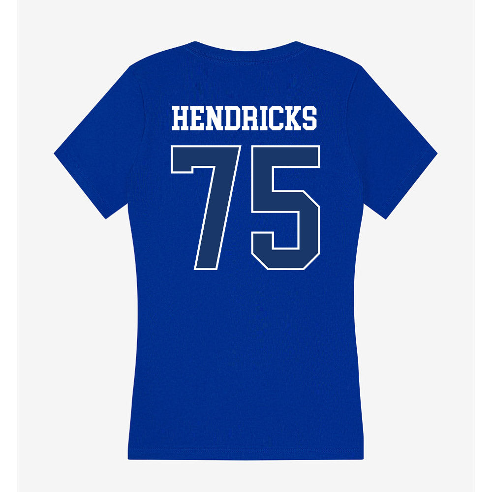 Drake - NCAA Football : Will Hendricks - Women's V-Neck T-Shirt-1