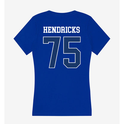 Drake - NCAA Football : Will Hendricks - Women's V-Neck T-Shirt-1