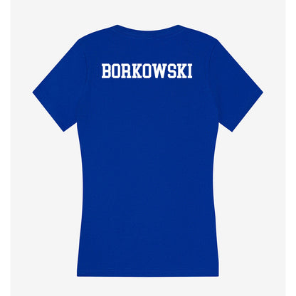 Drake - NCAA Women's Rowing : Zoey Borkowski - Women's V-Neck T-Shirt-1