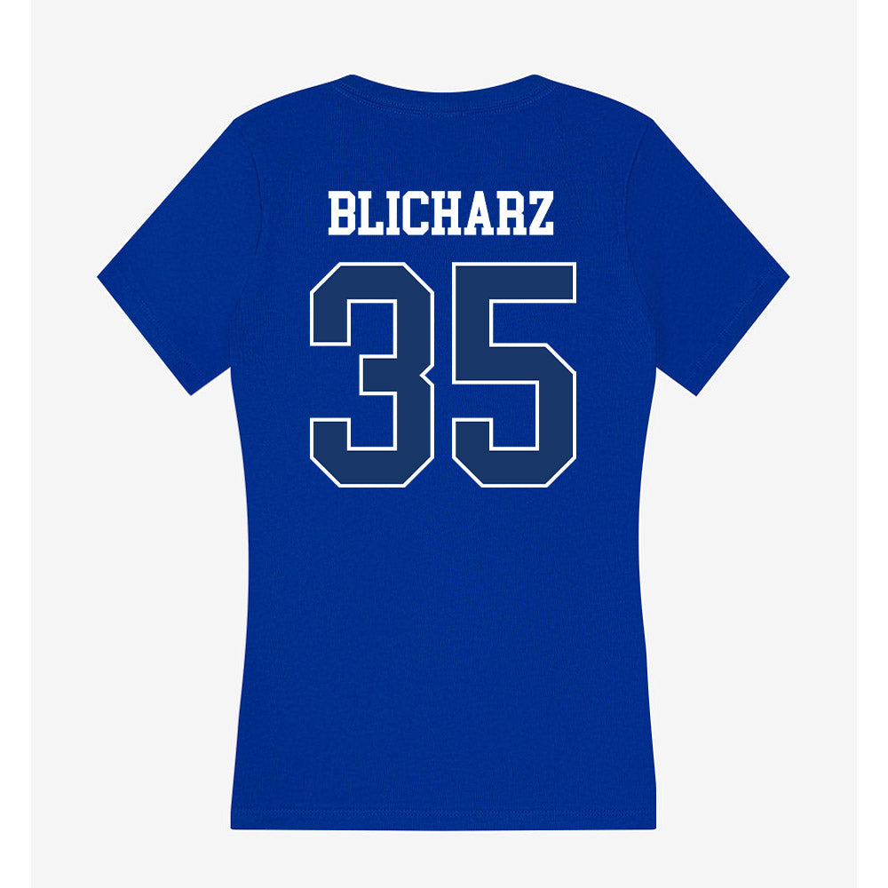 Drake - NCAA Football : Cody Blicharz - Women's V-Neck T-Shirt-1