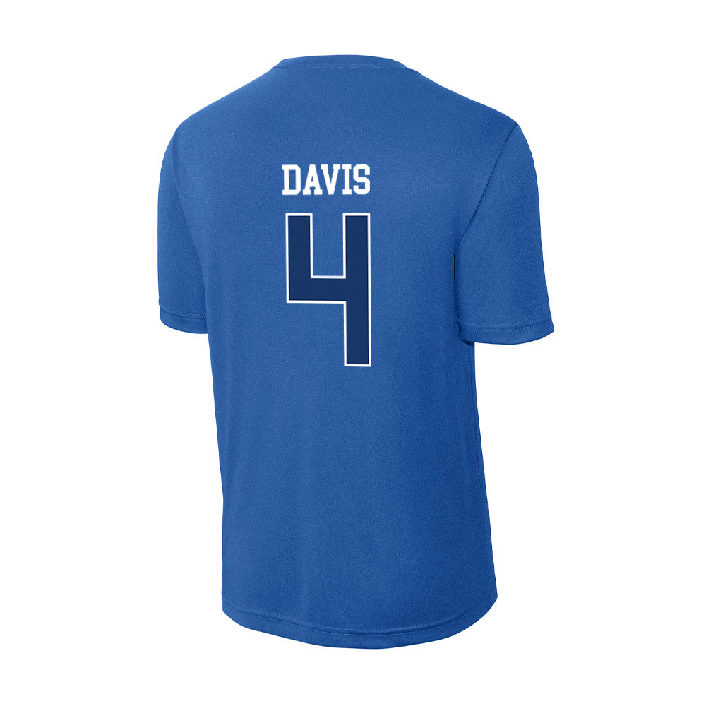 Drake - NCAA Women's Volleyball : Aniyah Davis - Activewear T-Shirt-1