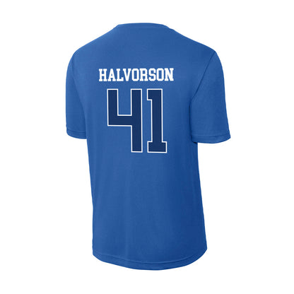 Drake - NCAA Football : Spencer Halvorson - Activewear T-Shirt-1