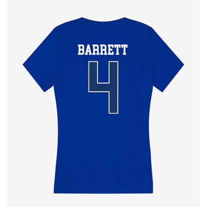 Drake - NCAA Men's Soccer : Ryder Barrett - Women's V-Neck T-Shirt-1