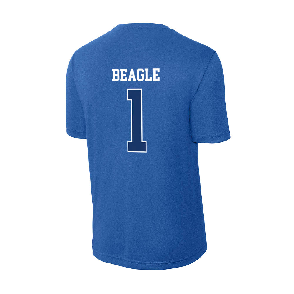 Drake - NCAA Women's Volleyball : Addison Beagle - Activewear T-Shirt-1