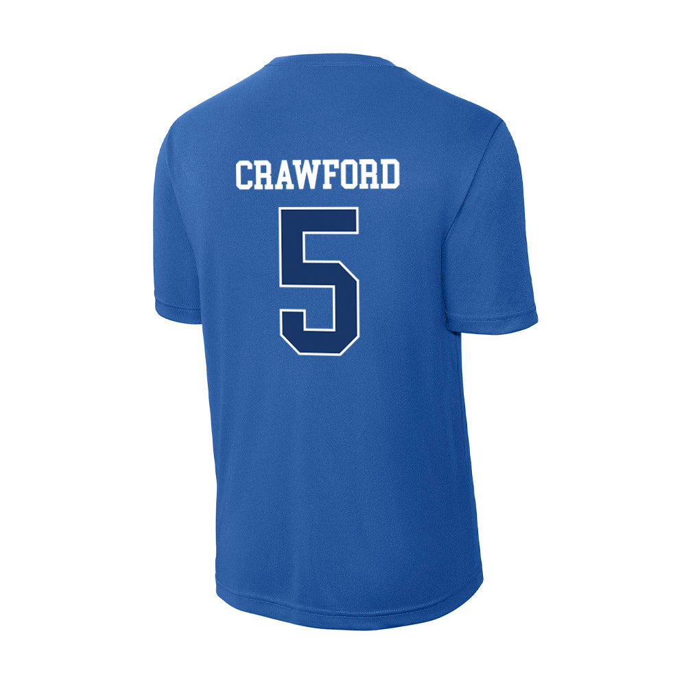Drake - NCAA Women's Basketball : Mya Crawford - Activewear T-Shirt-1