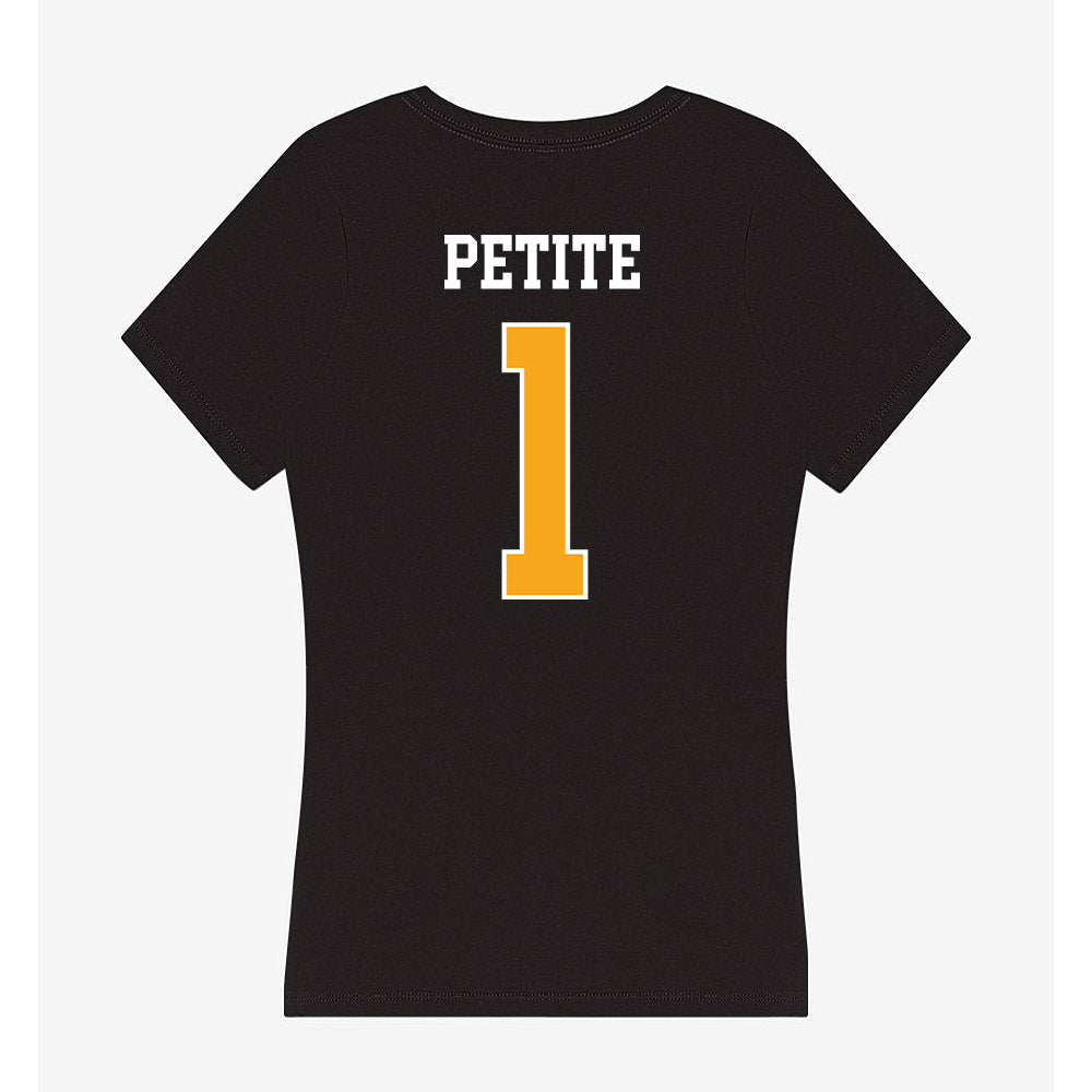 VCU - NCAA Baseball : Michael Petite - Women's V-Neck T-Shirt-1