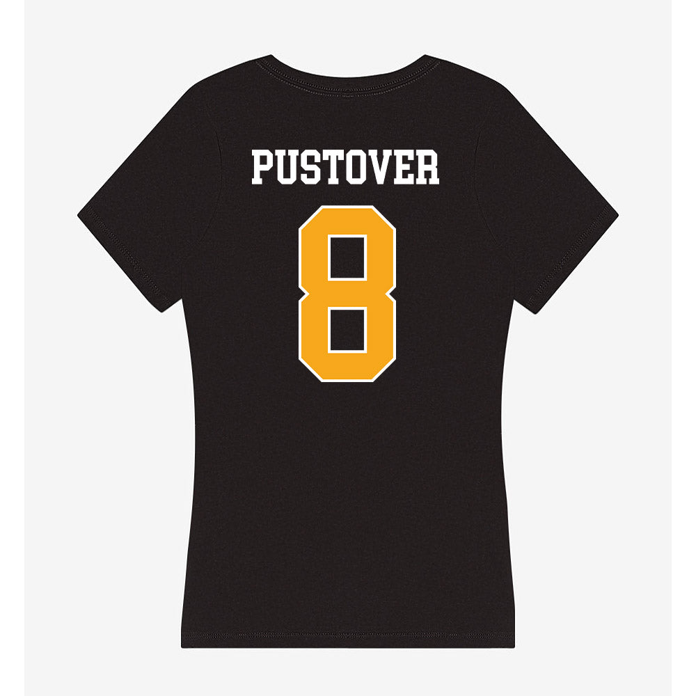 VCU - NCAA Women's Soccer : Ava Pustover - Women's V-Neck T-Shirt-1
