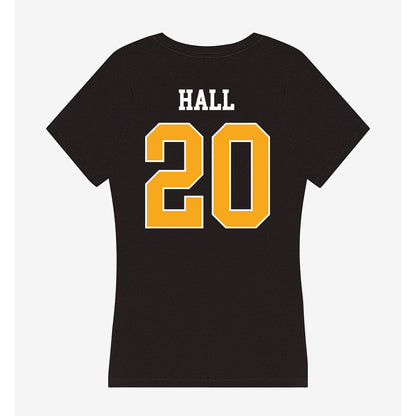 VCU - NCAA Women's Soccer : Jordyn Hall - Women's V-Neck T-Shirt-1