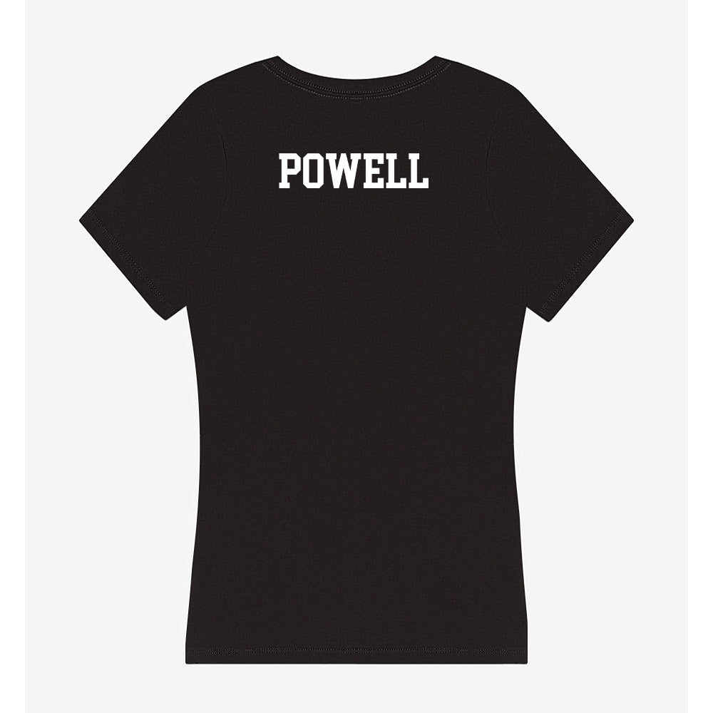 VCU - NCAA Women's Track & Field : Asia Powell - Women's V-Neck T-Shirt-1