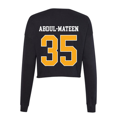 VCU - NCAA Men's Soccer : Sulaiman Abdul-Mateen - Women's Cropped Crew Fleece-1