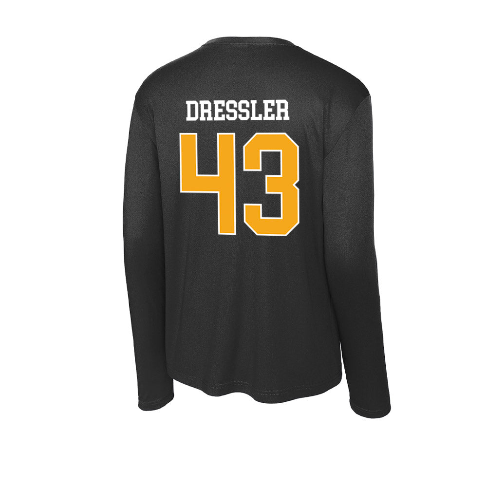 VCU - NCAA Baseball : Cade Dressler - Activewear Long Sleeve T-Shirt-1
