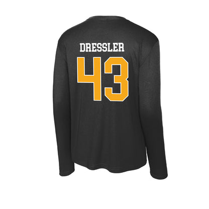 VCU - NCAA Baseball : Cade Dressler - Activewear Long Sleeve T-Shirt-1