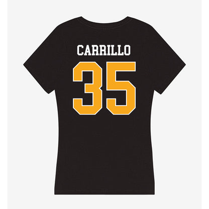 VCU - NCAA Women's Lacrosse : Ava Carrillo - Women's V-Neck T-Shirt-1