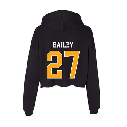 VCU - NCAA Women's Soccer : Jazmin Bailey - Women's Crop Fleece Hoodie-1