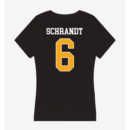 VCU - NCAA Women's Lacrosse : Bella Schrandt - Women's V-Neck T-Shirt-1
