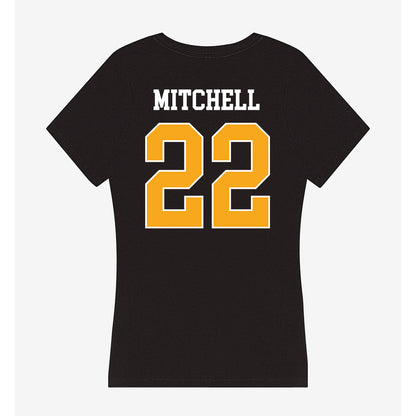 VCU - NCAA Men's Basketball : Keyshawn Mitchell - Women's V-Neck T-Shirt-1