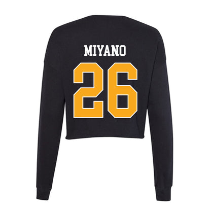 VCU - NCAA Men's Soccer : Hayato Miyano - Women's Cropped Crew Fleece-1