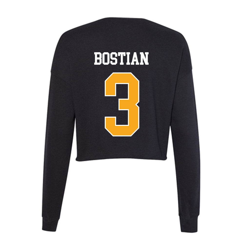 VCU - NCAA Women's Lacrosse : Lakelyn Bostian - Women's Cropped Crew Fleece-1