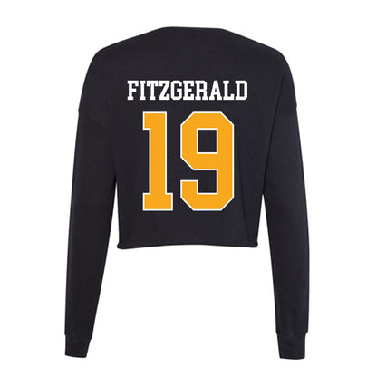 VCU - NCAA Women's Lacrosse : Mackenzie Fitzgerald - Women's Cropped Crew Fleece-1