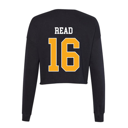 VCU - NCAA Baseball : Edward Read - Women's Cropped Crew Fleece-1