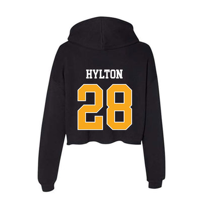 VCU - NCAA Baseball : Graham Hylton - Women's Crop Fleece Hoodie-1