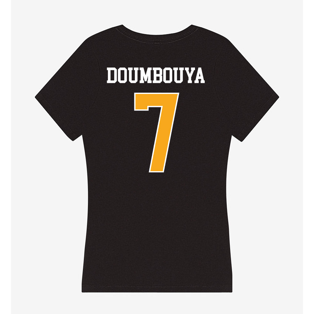 VCU - NCAA Women's Basketball : Hawa Doumbouya - Women's V-Neck T-Shirt-1