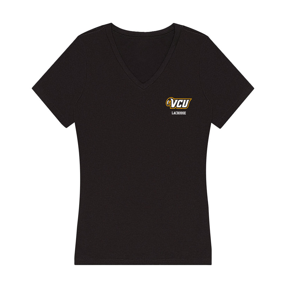 VCU - NCAA Women's Lacrosse : Chloe Weber - Women's V-Neck T-Shirt-0
