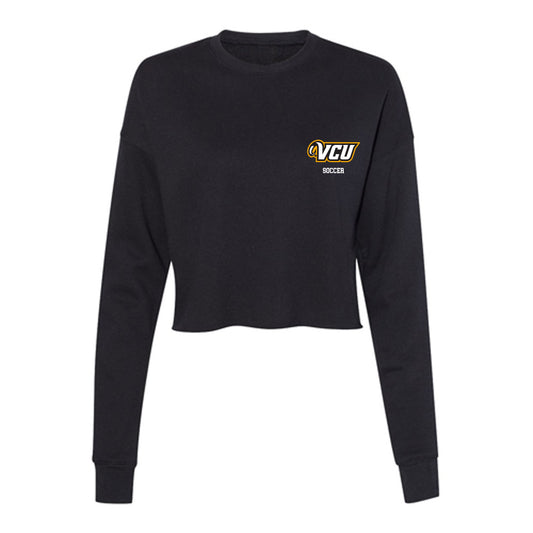 VCU - NCAA Women's Soccer : Brianna Lawrence - Women's Cropped Crew Fleece-0