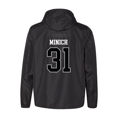 Louisiana - NCAA Women's Soccer : Laine Minich - Windbreaker-1