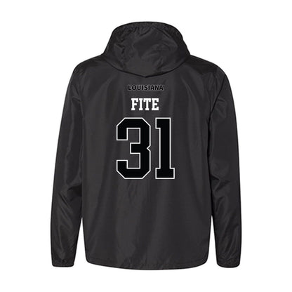 Louisiana - NCAA Football : Trey Fite - Windbreaker-1