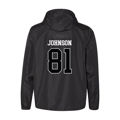 Louisiana - NCAA Football : Jaydon Johnson - Windbreaker-1