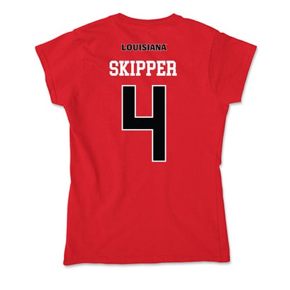 Louisiana - NCAA Football : Tyree Skipper - Soft Style Women’s T-Shirt-1