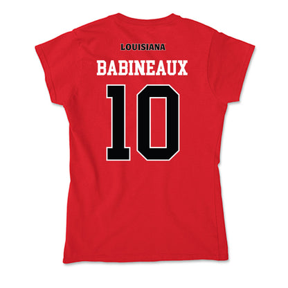 Louisiana - NCAA Football : Russell Babineaux - Soft Style Women’s T-Shirt-1