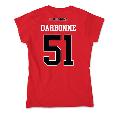 Louisiana - NCAA Football : Hayden Darbonne - Soft Style Women’s T-Shirt-1
