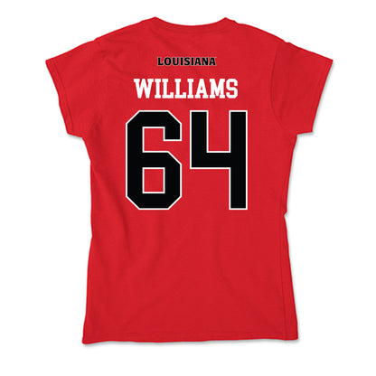 Louisiana - NCAA Football : Bryant Williams - Soft Style Women’s T-Shirt-1
