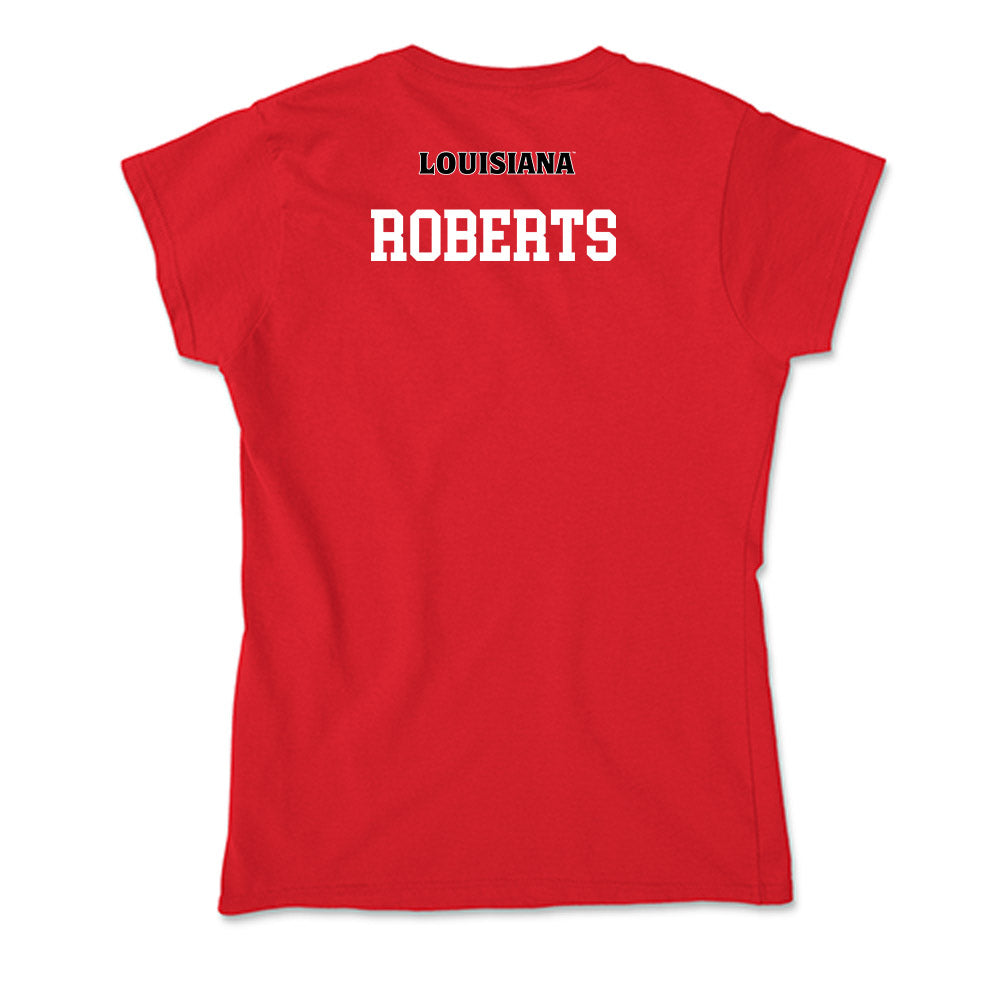 Louisiana - NCAA Women's Track & Field : Lauren Roberts - Soft Style Women’s T-Shirt-1